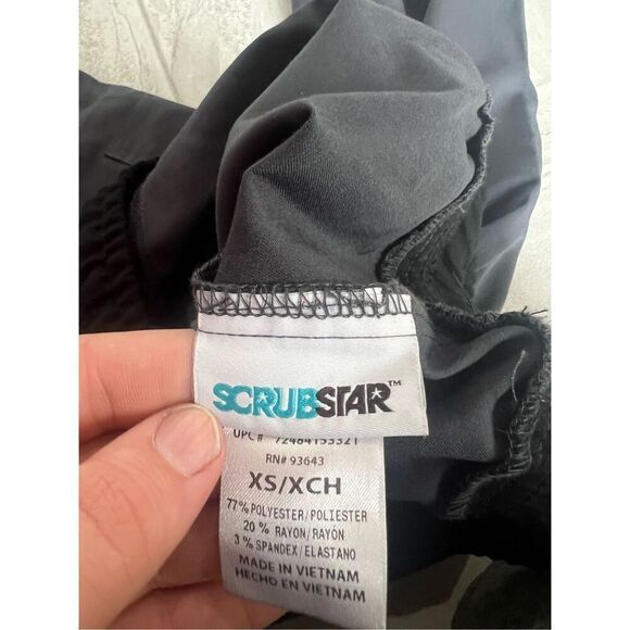 Scrubstar Grey Scrub Pants Woman’s Size XS - Picture 6 of 6